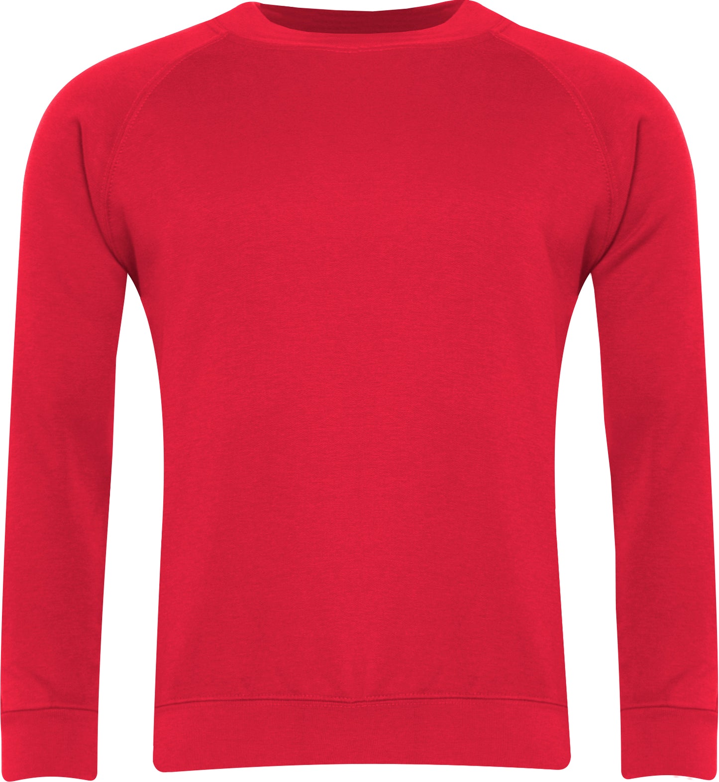 Sweatshirt Round Neck - Royal, Navy, Red, Bottle, Purple, Jade