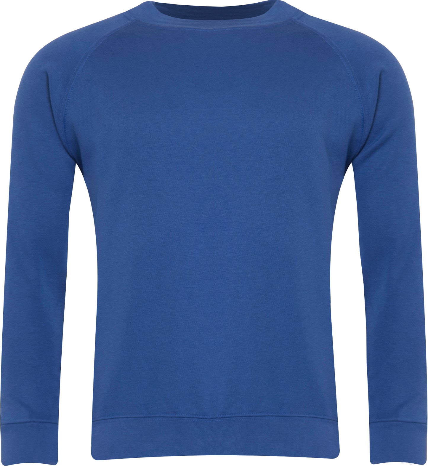 Sweatshirt Round Neck - Royal, Navy, Red, Bottle, Purple, Jade