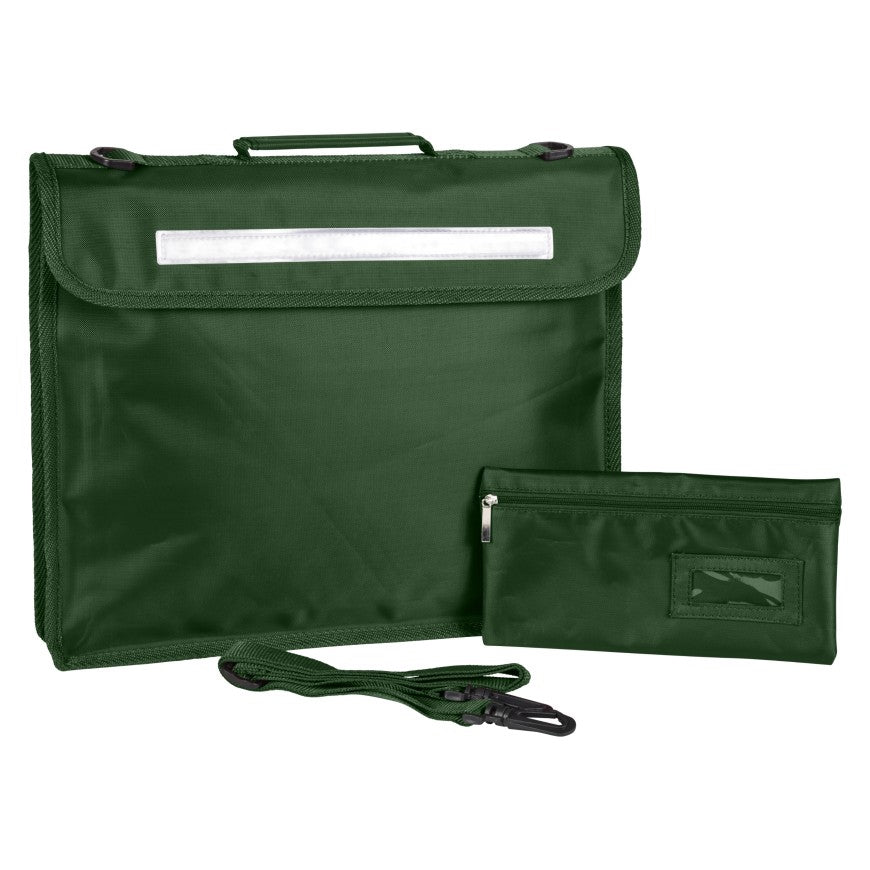 Book Bag - Royal, Navy, Purple, Red, Green, Emerald