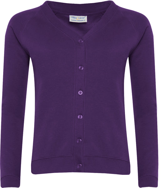 Cardigan - Royal, Navy, Red, Bottle, Purple, Jade