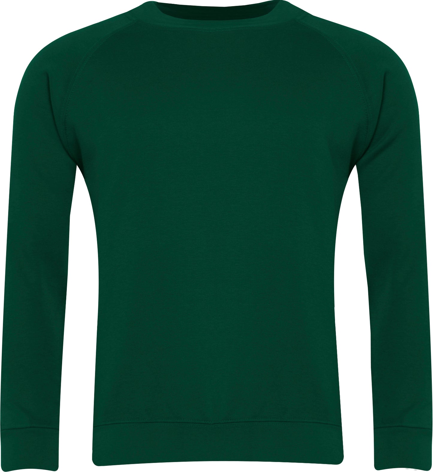 Sweatshirt Round Neck - Royal, Navy, Red, Bottle, Purple, Jade