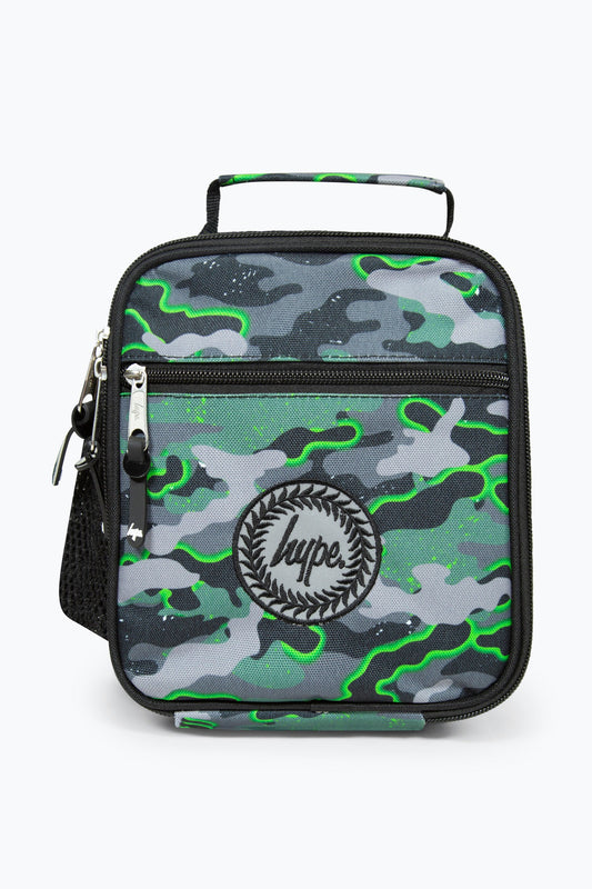 Hype - Lunch Bag - Green Glow Camo