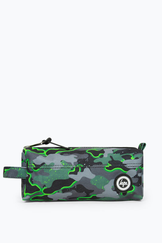 Hype - Pencil Case - Green Glow Camo